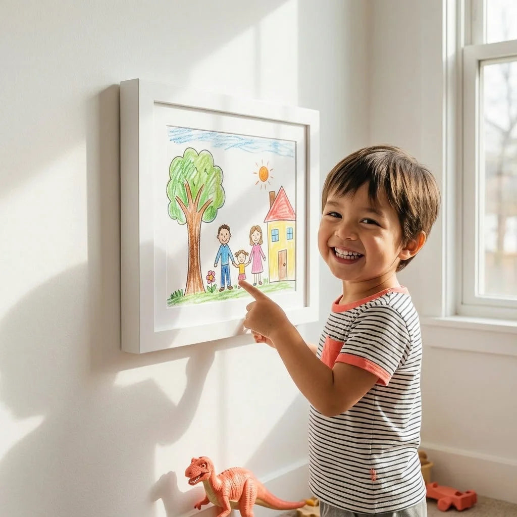 Cornice Ricordo - Cornice Per Disegni di Bambini — foto 5