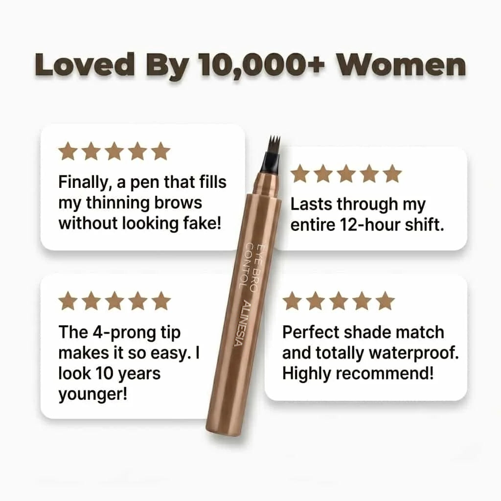 Αδιάβροχο Στυλό Φρυδιών Microblading - Φυσικές Αποχρώσεις — φωτογραφία 5