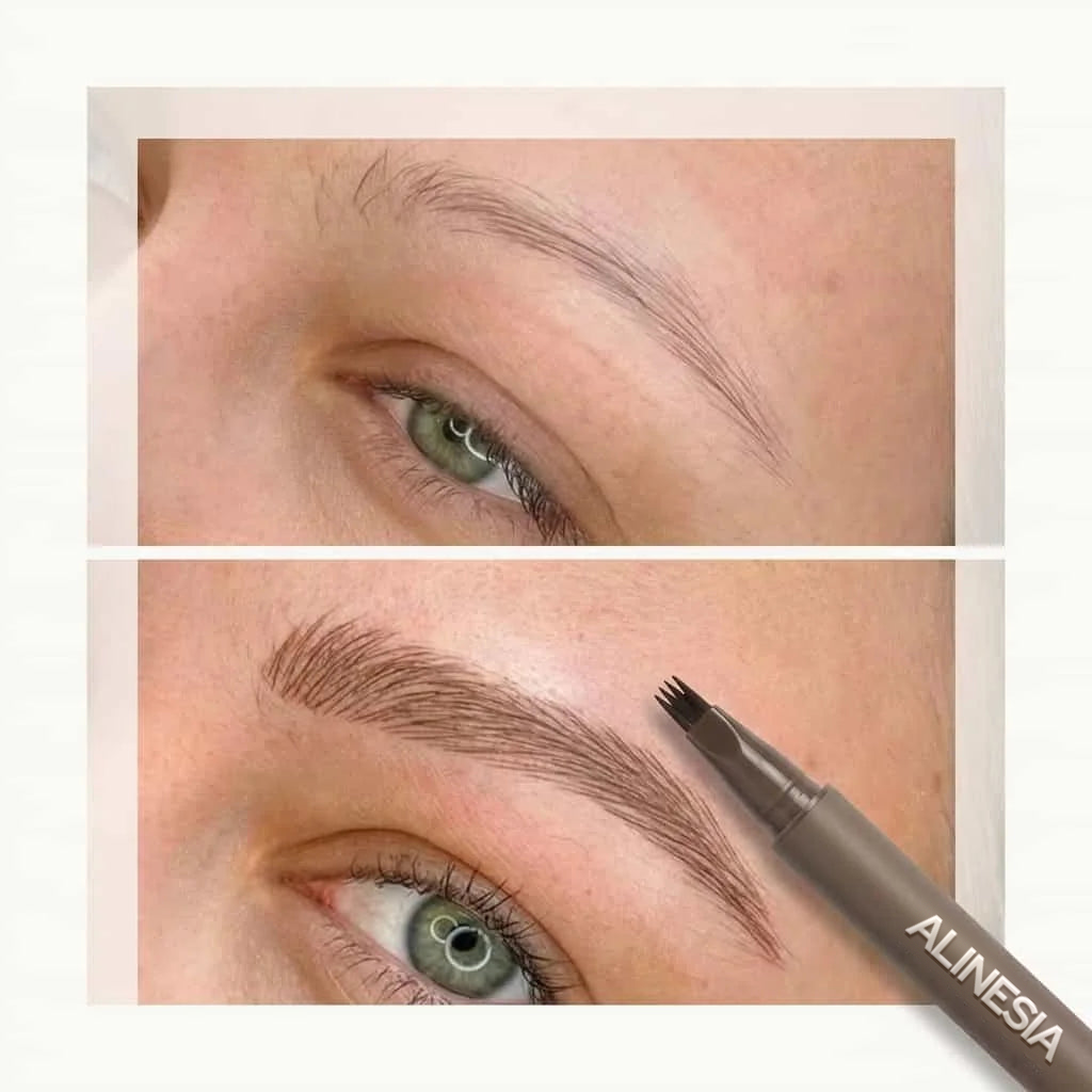 Αδιάβροχο Στυλό Φρυδιών Microblading - Φυσικές Αποχρώσεις — φωτογραφία 7