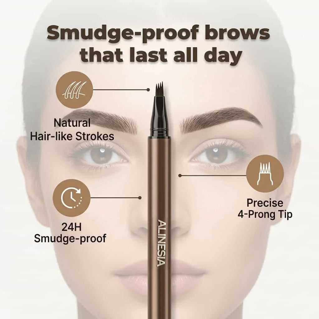 Αδιάβροχο Στυλό Φρυδιών Microblading - Φυσικές Αποχρώσεις — φωτογραφία 9